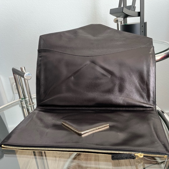 ANYA HINDMARCH luxury leather clutch - Picture 5 of 10